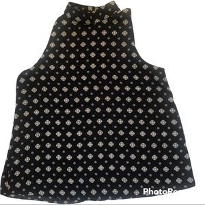 Mercer & Madison patterned top, Sz M